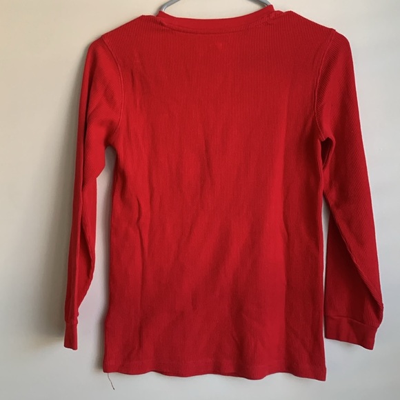 Old Navy American flag thermal long sleeve T-shirt size large (10/12) - Picture 3 of 3